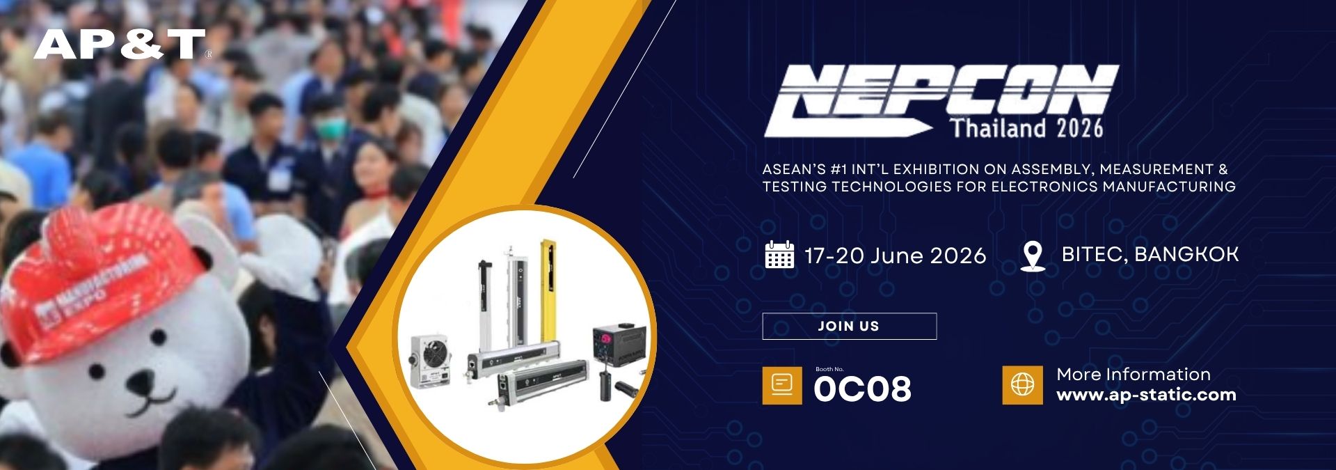 Join Us at NEPCON THAILAND 2026 – ASEAN’s Leading Electronics Manufacturing Exhibition
